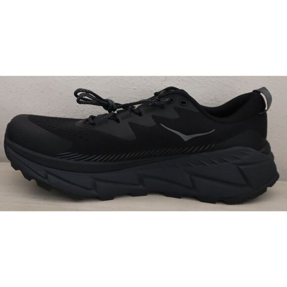 Hoka 1141610-BBLC Men's Sz 10D Triple Black Skyline-Float X Hiking Shoes - Picture 8 of 11